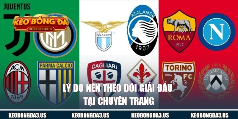 Lý do nên theo dõi giải đấu tại chuyên trang