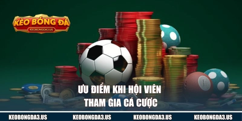Ưu điểm khi hội viên tham gia cá cược tại sân chơi